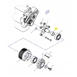 Tarpinė mova ekskavatoriui, ekskavatoriui, kat
