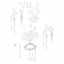 Hatz 05059600 galvos tarpiklis 0 5 1b20