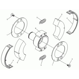 Wacker bpu3545 sankabos spyruoklė 0059739