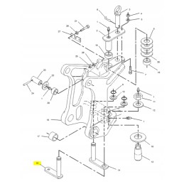 Tailstock kaiščio kačių ekskavatorius-krautuvas 9r7895