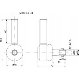 Vairo traukės galas ursus c 330 c330 l