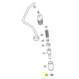 Hatz 1b20 1b30 įpurškimo tarpinė 05070500