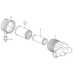 Pakeistas oro filtras volvo bl 71 nuo 2009 11110283