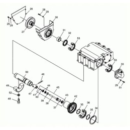 Wacker dpu vibracijos guolių apsauga 2001725