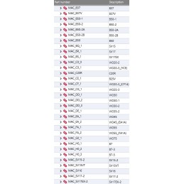 Yanmar kuro filtras arba žiedas sv vio tc c