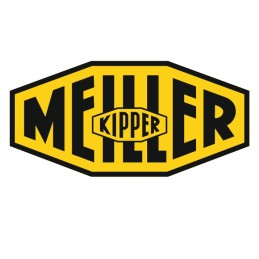 Lipdukas meiller kipper logotipu savivartis puspriekabė 15cm