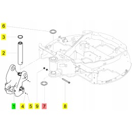 Yanmar poveržlė 90x130x0 5 sv60 a vio50 6a