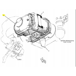 Vidinis oro filtras cat f serijos cva