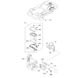 Wacker bs50 2 bs60 2 oro filtras 5200003062