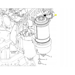 Kuro filtras Cat CVA 432F ekskavatoriniam krautuvui
