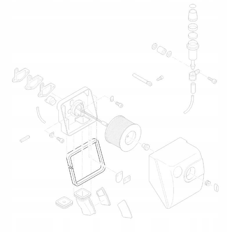 Hatz 05216100 filtro dangtelio tarpiklis 1b20 1b30