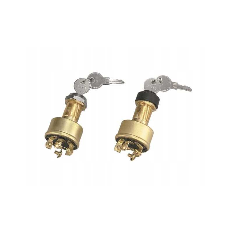 Starterio jungiklis 4 padėtys 15 a