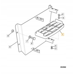 Žingsnis 41cm jcb 3cx 4cx ir kiti 331 27034