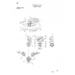 Jungties jungtis hitachi ma200 fv30 cx900 tx160 zx70