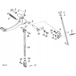Įtempimo spyruoklė john deere 1032 1133 1600 c100