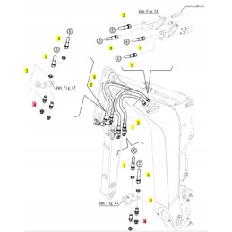 Yanmar kamštis vio10 vio82 b7 5b b25v 1 sv15 sv100