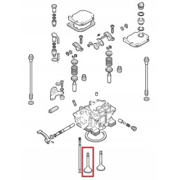 Hatz 1d41 1d42 1d50 įsiurbimo vožtuvas 04090000