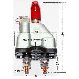 Šakinis ekskavatorius, įžeminimo srovės jungiklis, 12 24