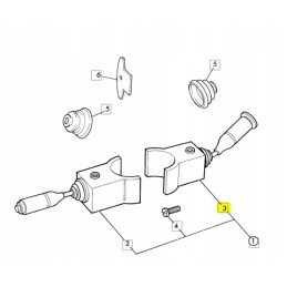 Jungiklis, posūkio signalai, valytuvų lemputės, jcb