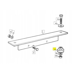 JCB pavarų dėžės pagalvė