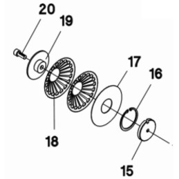Wacker dpu slėgio spyruoklės sandariklis 0048273