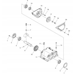 Wacker dpu bpu vibracinis varžtas m10x35 0049125