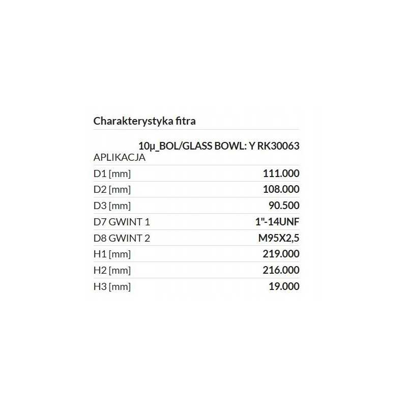Galima filtruoti 1 14unf fi90 5 h 219mm d111