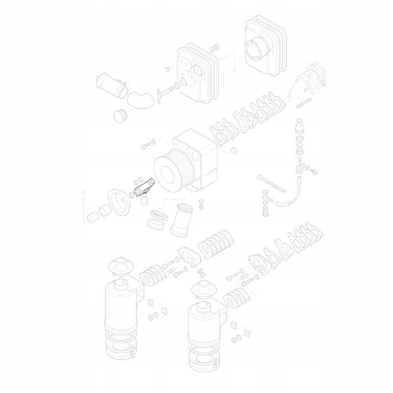 Hatz 01490901 oro filtro laikiklis 1d41 1d50