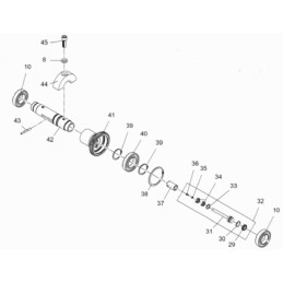 Wacker dpu bpu vibracinis stūmoklio guolis 0105193