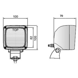 Atbulinės eigos žibintas atbulinės eigos žibintas 12 24v