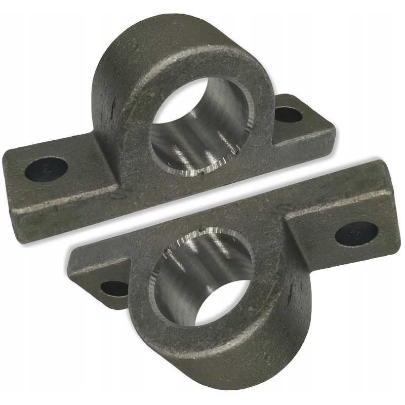 2x tvirtų kronšteinų rinkinys pavarai tvirtinti, skersmuo 45mm