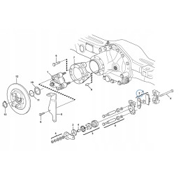 Volvo bl71 stabdžių kaladėlės 70 61 11716655