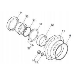 Hatz 1d90v veleno alyvos sandariklis 50478100