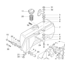 Hatz 1d41 1d42 1d81 bako įvorė 03981701