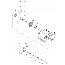 Wacker dpu vibracijos stūmoklio kaištis 120mm 0125342