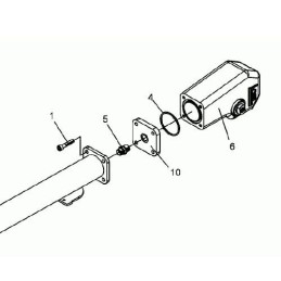 Wacker dpu bpu arba žiedo valdymo galvutė 0039235