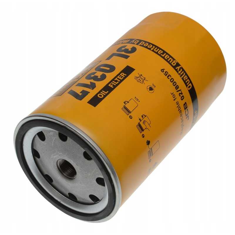 JCB alyvos filtras vikšriniams ir ratiniams ekskavatoriams