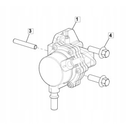 JCB CVA ekskavatorinio krautuvo kuro siurblys