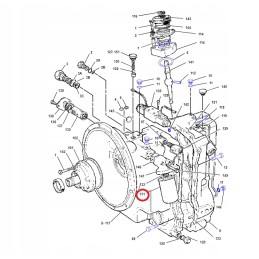 Pavarų dėžės filtras cat 428 432 bcdef 6e0924
