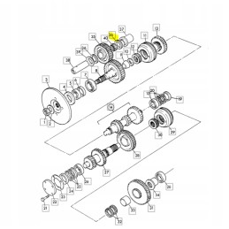 Adatinis guolis JCB ekskavatoriniam krautuvui