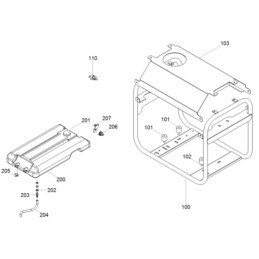 Wacker gv amortizatorius 45x40 0157450