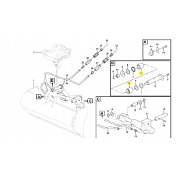 Volvo kaušo kaiščio įvorė 11805700