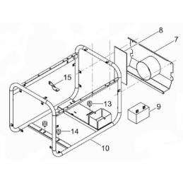 Wacker gv amortizatorius 40x40 0157406