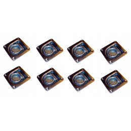 Krovinio tvirtinimo laikiklis, grindų laikiklis, 8 vnt