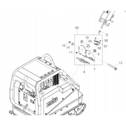Wacker dpu grąžulo amortizatorius 5100005558