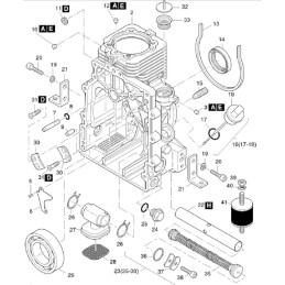 Hatz 1b30 veleno alyvos sandariklis 50449800