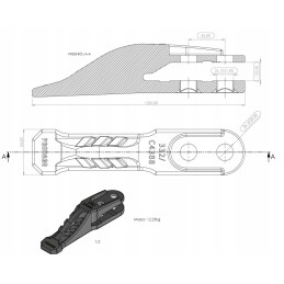 JCB 332 C4388 kaušai