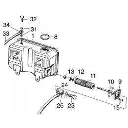 Hatz e75 e79 e780 kuro filtro sn20130 keitimas