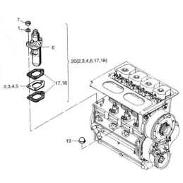 Hatz serijos l siurblio poveržlė 0 6 03897100