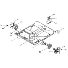 Wacker vp13 vp15 vp20 amortizatorius 0130000